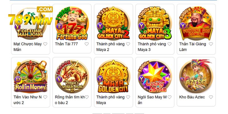Nổ hũ tại 789WIN là một danh mục uy tín
